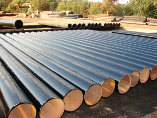 Bituminous Asphalt Coated Pipe - 20 ft length 16" diameter Stock Casings