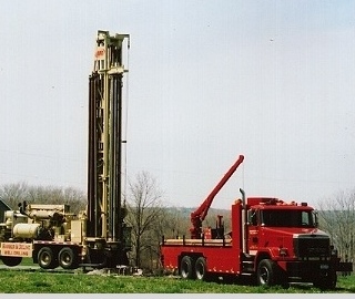 Drilling Rigs for installing Water Well Casing